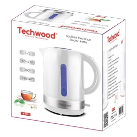 Bouilloire Sans Fil TECHWOOD TB-1771 1.7L - Blanc