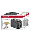 grille-pain noir 700W compact cuisine