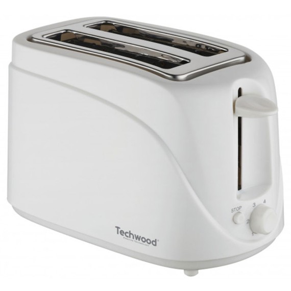 grille pain 2 fentes compact blanc