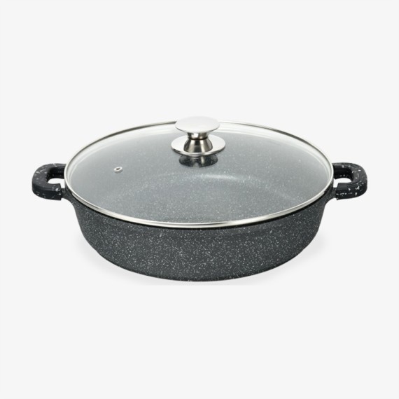 Sauteuse professionnelle 28 cm résistante à haute température