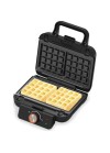 Machine croque gaufre grill multifonction 1000W compacte