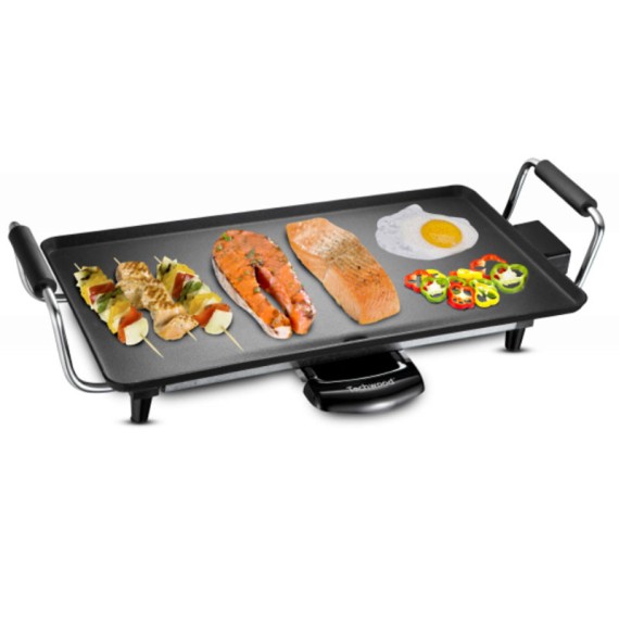 Grill électrique puissant 2000W récupérateur graisse