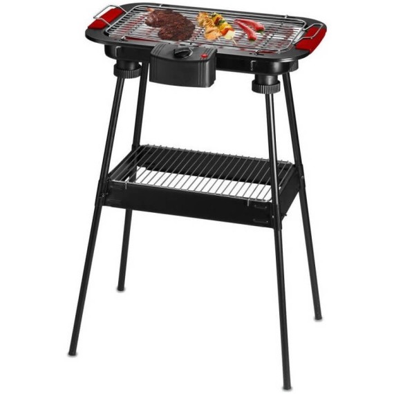 Barbecue rapide électrique 2000W avec thermostat réglable
