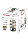 Cuiseur vapeur électrique TECHWOOD TCV-750 pour cuisson saine rapide
