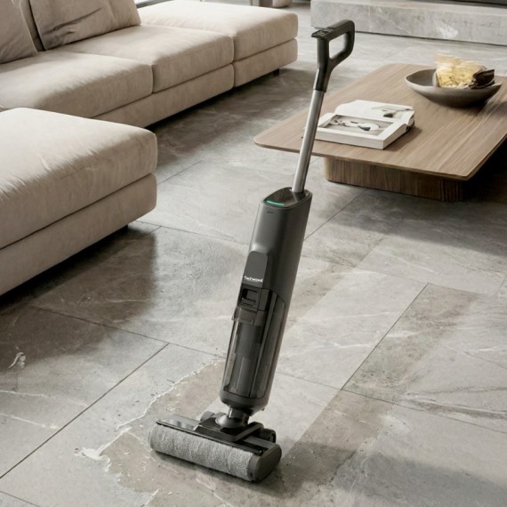 Aspirateur nettoyeur sans fil 3-en-1 Techwood vue complète