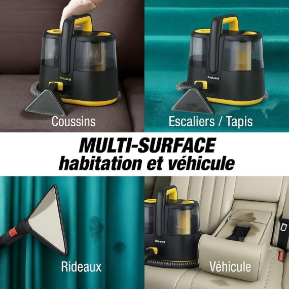 Aspirateur multi-surface TECHWOOD TAN-6033 pour maison et véhicule