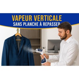 Défroisseur À Main Techwood TDV-1501 1500W - Blanc & Bleu