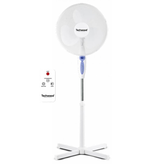 Ventilateur oscillant TECHWOOD TVE-473T pour confort estival