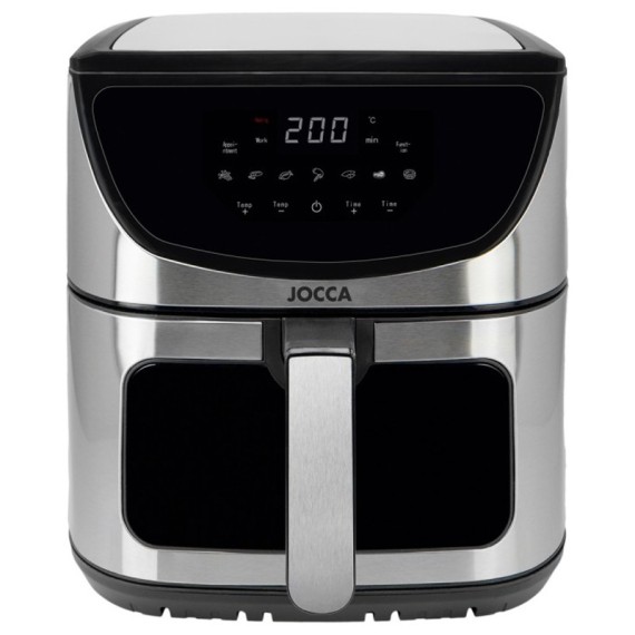 Airfryer inox JOCCA avec écran numérique et contrôle précis