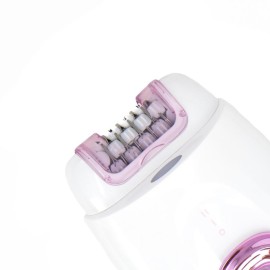 Épilateur Rechargeable 2EN1 JOCCA 2355 - Blanc&Rose