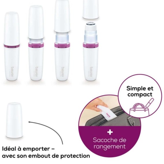 Rasoir électrique visage BEURER HL 16 rechargeable pratique