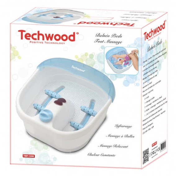 Appareil massage pieds TECHWOOD 60W pour relaxation