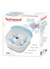 Bain pieds maison TECHWOOD stimulation zones réflexes