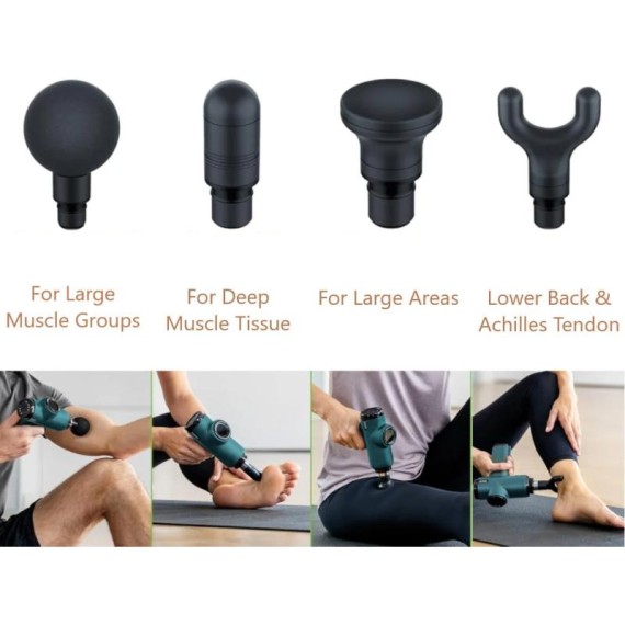 Appareil massage musculaire Beurer MG99 avec 4 embouts inclus