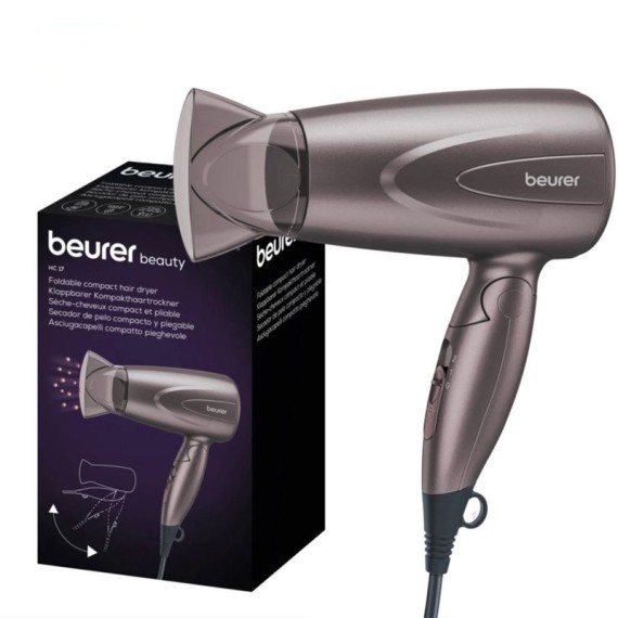 Sèche cheveux compact voyage poignée rabattable