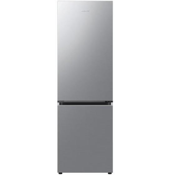 Poignée encastrée et design Silver élégant du frigo combiné Samsung