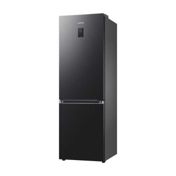 Vue intérieure frigo Samsung 355L NoFrost compartiments pratiques