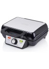Gaufrier double capacité noir protection surchauffe