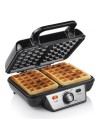 Gaufrier puissant 1000W thermostat réglable
