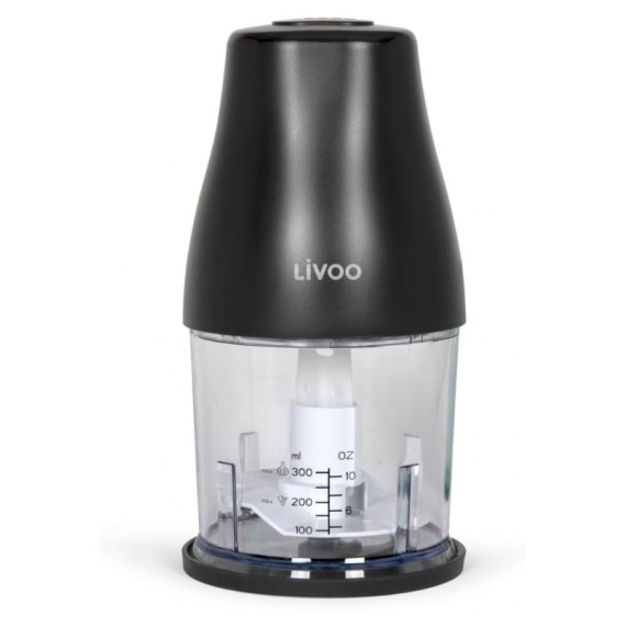 Hachoir alimentaire noir Livoo 300ml usage quotidien