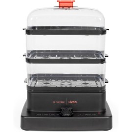 Cuiseur Vapeur LIVOO DOC300 1200W - Noir