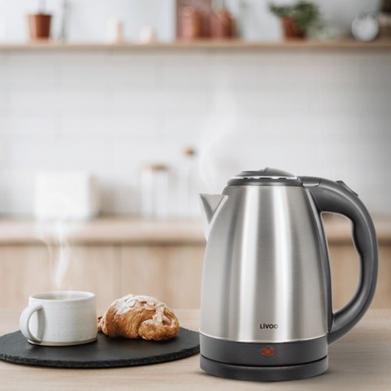 Bouilloire sans fil Livoo pratique et sécurisée maison