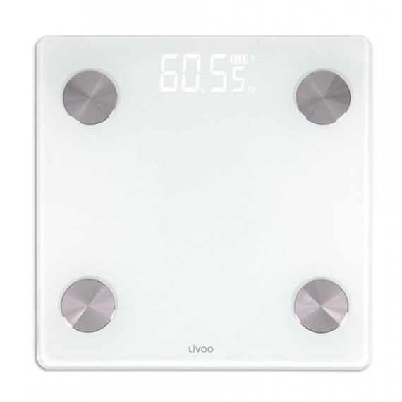 Balance impédancemètre blanche analyse corporelle complète