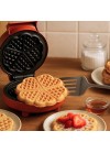 Gaufrier compact Livoo antiadhésif facile à nettoyer