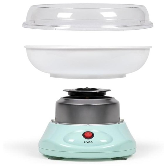 Machine à barbe à papa 450W compacte pour fêtes enfants