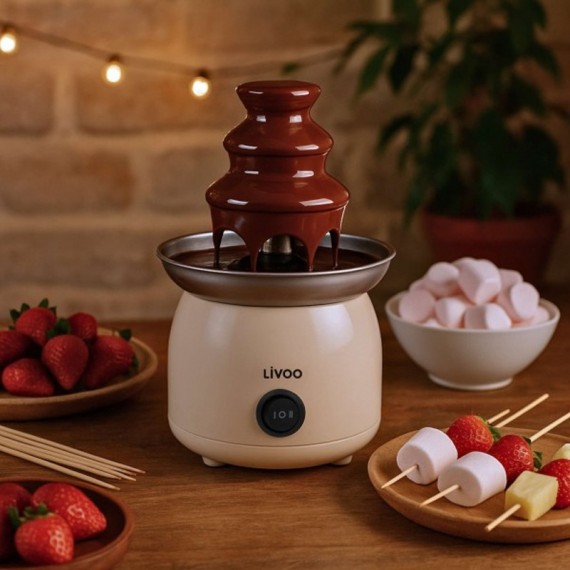 Fontaine à Chocolat LIVOO électrique 70W pour chocolat maison