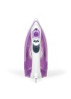 Fer à repasser électrique violet Livoo pour linge domestique