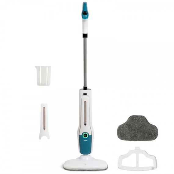 Nettoyeur vapeur 1300W autonomie 25 minutes facile à utiliser