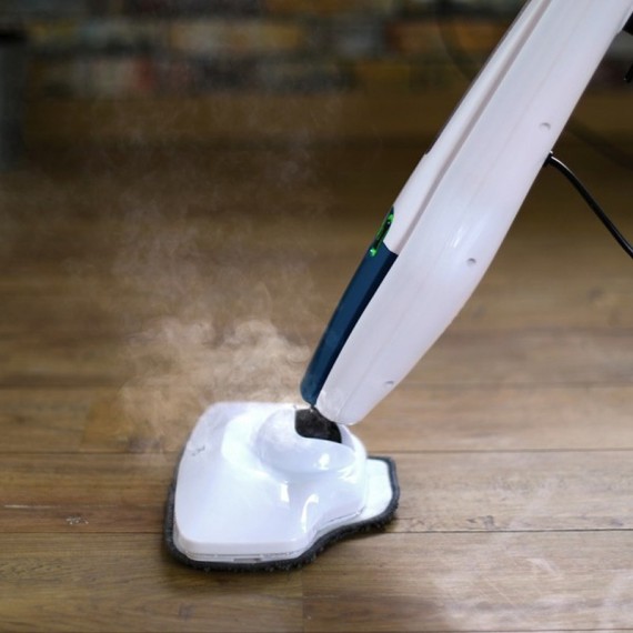 Nettoyeur vapeur domestique compact pour sols et vitres