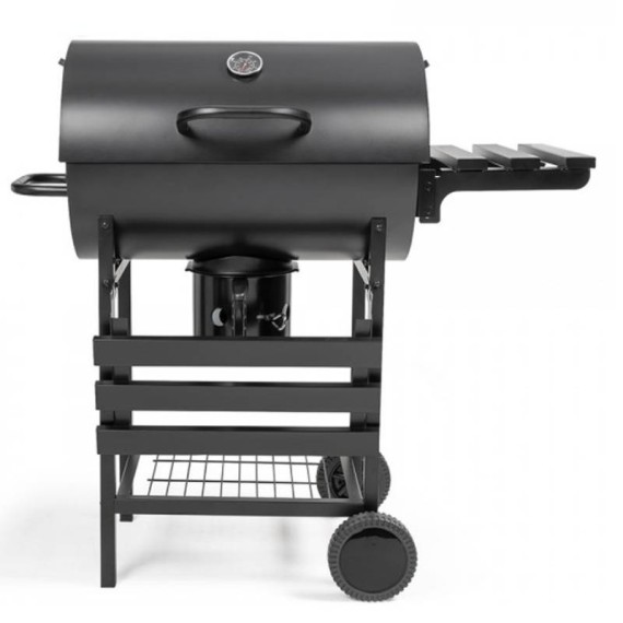Barbecue charbon avec couvercle ventilé LIVOO DOC332 extérieur