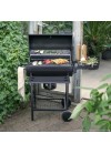 Barbecue à Charbon LIVOO portable avec roues pour jardin
