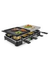 raclette électrique 1400w appareil raclette pierre cuisson viande