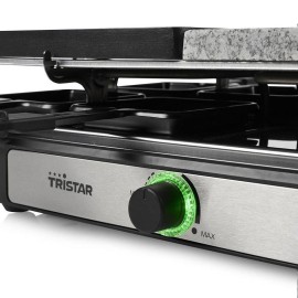 Appareil À Raclette et pierre à cuire TRISTAR 1400W
