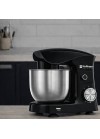 Robot pâtissier noir Hoffmans avec fonction turbo 8 vitesses