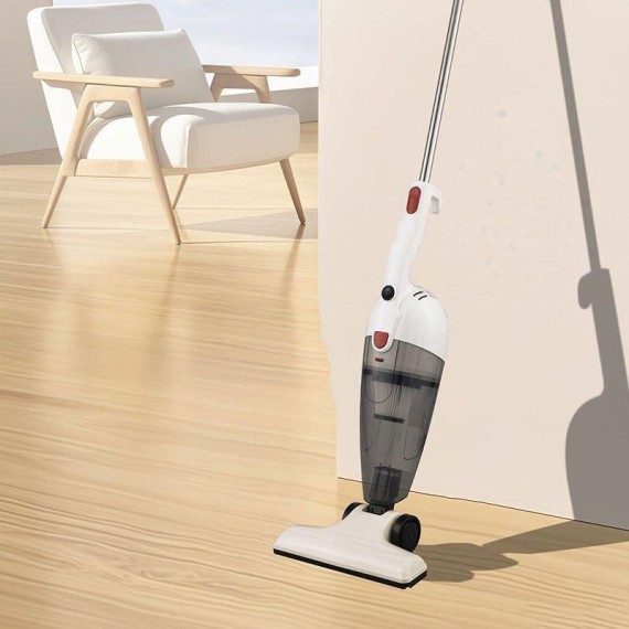 Aspirateur à Main 2en1 HOFFMANS 1000W blanc design moderne