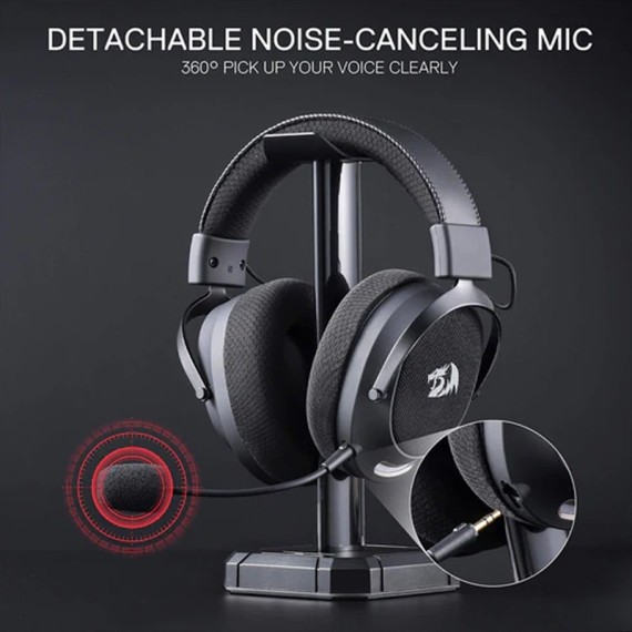 Casque Redragon Arrow Pro Carbon compatible Bluetooth et USB Type-C