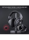 Casque audio gaming noir pour PS5 et Xbox avec son immersif