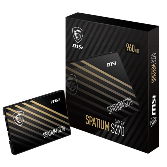 SSD msi sata 2.5 pouces performance optimale 960Go