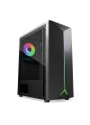 Boîtier Gamer NJOY ANIL façade RGB design moderne noir
