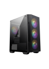 boitier MSI gamer noir RGB avec filtres anti poussière