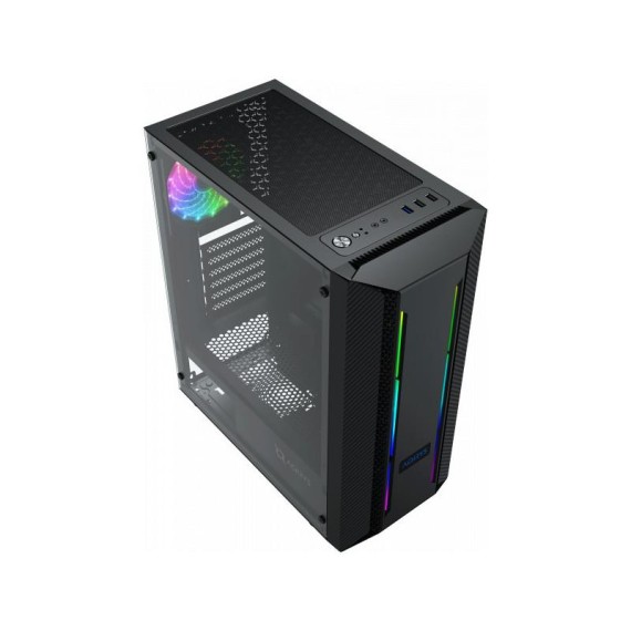 boitier PC ATX moyen tour gestion câbles airflow optimisé