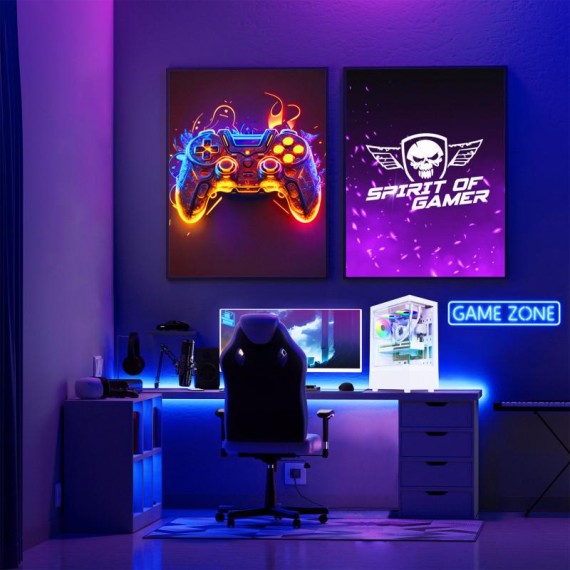 Boîtier gaming blanc verre trempé ARGB RGB