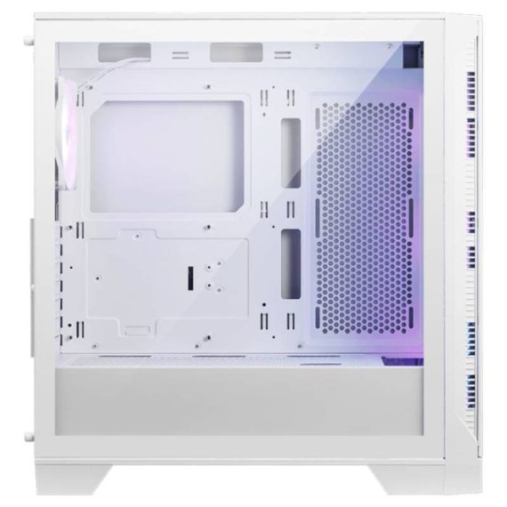 MSI MAG Forge 320R Airflow boîtier PC gaming blanc structure robuste MSI