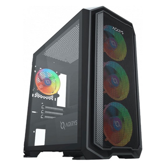 Boitier Gamer AQIRYS WEZEN avec panneau verre trempé RGB