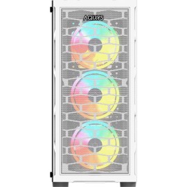 Boitier Gamer Midi Tour AQIRYS-ARCTURUS ARGB - White