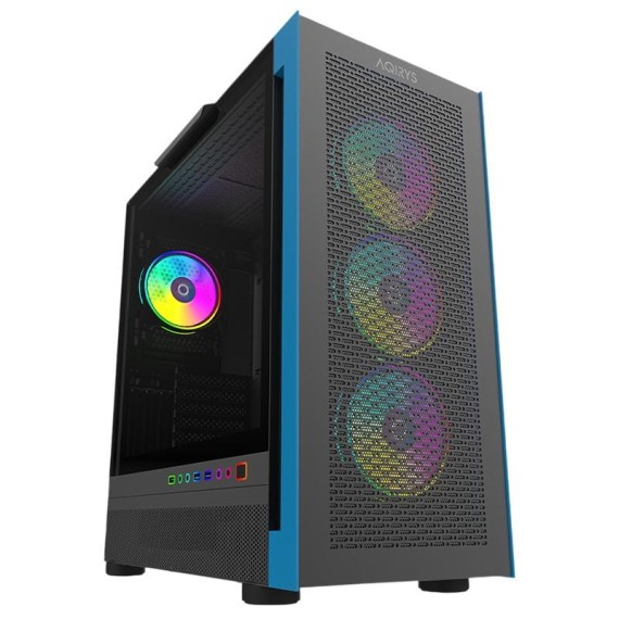boîtier PC ventilé RGB système refroidissement performant